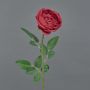 Flor artificial rosa THYRI, roja, 65 cm