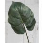 Hoja de alocasia odora artificial HUGUR, verde, 75cm