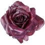 Flor decorativa ZINTOR, rojo oscuro, Ø 18 cm