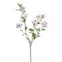 Rama artificial de jazmín KLONDA, blanco-violeta, 80 cm