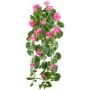 Flor decorativa geranio colgante DOLKREN, varilla, crossdoor, fucsia, 80 cm