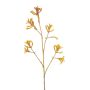 Rama artificial de flor de canguro SWILOR, amarilla, 75 cm