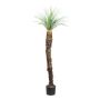 Palmera de plástico Yucca CLATA, gris verdoso, 150 cm