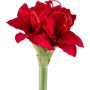 Flor de plástico amarilis LIKONE, roja, 30 cm