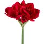 Flor de plástico amarilis LIKONE, roja, 65 cm