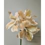 Amaryllis artificial SARNUK, crema-albaricoque, 80 cm