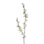 Rama artificial de cerezo japonés SLORIX con flores, blanco, 85 cm