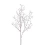 Rama decorativa de coral ZORVEK, congelada, blanco-marrón, 70 cm