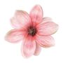 Flor artificial de magnolia NURFFY, rosa, Ø 16 cm