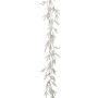 Guirnalda artificial de abeto KIBO, plateada, 180 cm