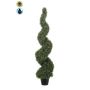 Espiral de boj artificial TOM, maceta decorativa, crossdoor, 150 cm