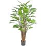 Planta artificial Calathea makoyana HYZANS, verde, 150 cm