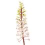Flor artificial de lirio ZERFIM, blanco-verde, 90 cm