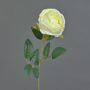 Flor artificial rosa CHERLEN, blanca, 60 cm, Ø 10 cm