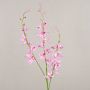 Rama de flores artificiales de orquídea Cymbidium MONDEGO, rosa-rosa, 95 cm