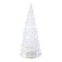 Abeto decorativo DOROTEO de plástico, LED de cambio de color, 23,5cm, Ø10,5cm