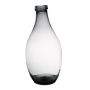 Florero de cristal OMAIA, reciclado, transparente, 37cm, Ø19cm