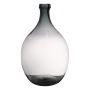 Florero de cristal OMAIA, reciclado, transparente, 43cm, Ø29cm