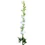 Flor artificial espuela de caballero RADUNIA, crema-blanco, 100 cm
