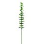 Rama de eucalipto artificial GLAUCO aspecto de cristal, 12 piezas, verde, 80cm