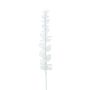 Rama de eucalipto artificial GLAUCO aspecto de cristal, 12 piezas, blanco, 80cm