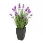 Lavanda de plástico FELICITAS en maceta decorativa, lila, 45cm, Ø3cm