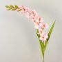 Flor artificial Gladiolo THEOPHORA, rosa-crema, 110 cm