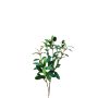 Rama de olivo artificial NARKADA con frutos, verde, 50 cm