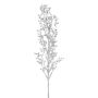 Rama decorativa de bayas BLERTO, bayas, plata, 55 cm