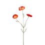Rama decorativa con cestas BRALTO, naranja, 80 cm