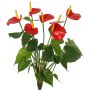 Anturio artificial NAKITA en varilla, rojo, 50 cm