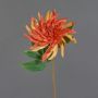 Flor artificial de dalia GREWAL, naranja, 70 cm