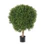Boj artificial TOM, tronco natural, 80 cm, Ø 60 cm