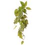 Planta artificial begonia palmata OANFIR, varilla, colgante, verde, 90 cm