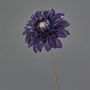 Flor artificial dalia LEOLANI, glamour-lila oscuro-electrum, 60 cm