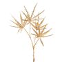 Rama artificial de aralia DROVAL, dorada, 65 cm