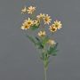 Marguerita artificial FENAS, amarillo-naranja, 65 cm