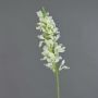 Flor artificial boca de dragón FOLET, blanca, 100 cm