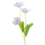 Flor textil Bellis MORKI, lila claro, 25 cm