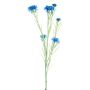 Rama decorativa de acianos OHNDI, azul, 95 cm