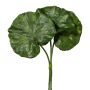 Hoja decorativa hoja de bronce GLAVO, 3 unidades, verde, 30 cm