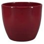 Macetero de cerámica para plantas TEHERAN BASAR, rojo vino, 12cm, Ø13,5cm
