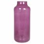 Jarrón de mesa SIARA de vidrio, rosa-claro, 35cm, Ø15cm
