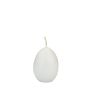 Velas para huevos de Pascua LEONITA, blancas, 6 cm, 4,5 cm, 7 h - Fabricadas en Alemania