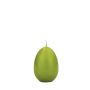 Velas para huevos de Pascua LEONITA, verdes, 6 cm, 4,5 cm, 7 h - Fabricadas en Alemania