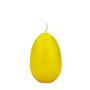 Velas de Pascua LEONITA, amarillas, 9 cm, 6 cm, 16 h - Fabricadas en Alemania