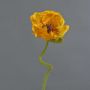 Amapola artificial ANKANG, naranja-amarillo, 70 cm