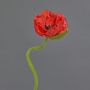 Amapola artificial ANKANG, roja, 70cm