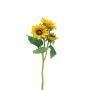 Rama de girasol artificial LINGYAN, amarillo, 35cm