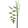 Heliconia artificial JIANG, verde oscuro, 130cm